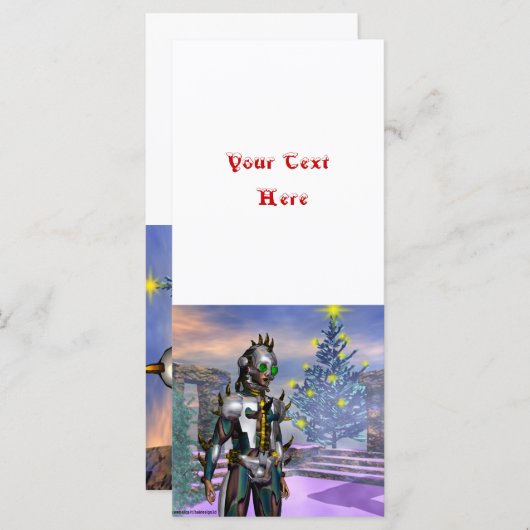 NEUJAHRESTAG EINES ZYBORGS (Vorne/Hinten)