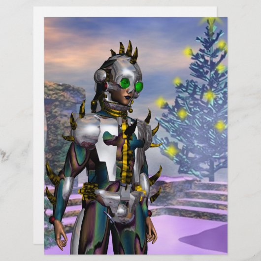 NEUJAHRESTAG EINES ZYBORGS (Vorne/Hinten)