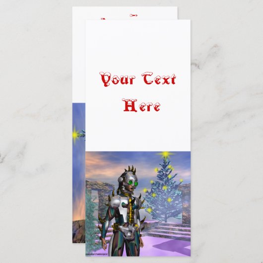 NEUJAHRESTAG EINES ZYBORGS (Vorne/Hinten)