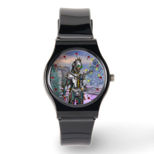 NEUJAHRESTAG EINES ZYBORGS ARMBANDUHR