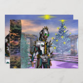 NEUJAHRESTAG EINES ZYBORGS FEIERTAGSKARTE (Vorne/Hinten)