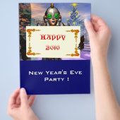 NEUJAHRESTAG EINES ZYBORGS FLYER (Hand)