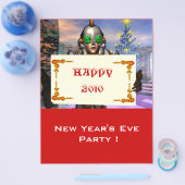 NEUJAHRESTAG EINES ZYBORGS FLYER (Einzeln)