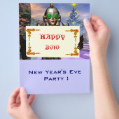 NEUJAHRESTAG EINES ZYBORGS FLYER (Hand)