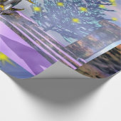 NEUJAHRESTAG EINES ZYBORGS GESCHENKPAPIER (Ecke)