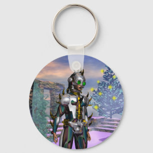 NEUJAHRESTAG EINES ZYBORGS SCHLÜSSELANHÄNGER