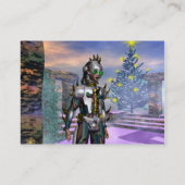 NEUJAHRESTAG EINES ZYBORGS VISITENKARTE (Rückseite)