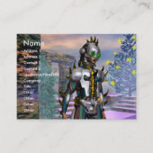 NEUJAHRESTAG EINES ZYBORGS VISITENKARTE (Vorderseite)