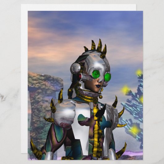 NEUJAHRESTAG MIT EINER ZYBORGENAUSFÜHRUNG (Vorne/Hinten)