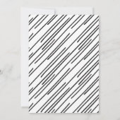 NEUJÄHRIGE PARTY EINLADUNG| Moderne Feuerwerkskörp Einladung (Rückseite)