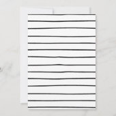 NEUJÄHRIGE PARTY EINLADUNG| Zeichenleuchten Einladung (Rückseite)