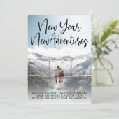 Neujahrliche Ankündigung der Verlobung der Abenteu (Stehend Vorderseite)