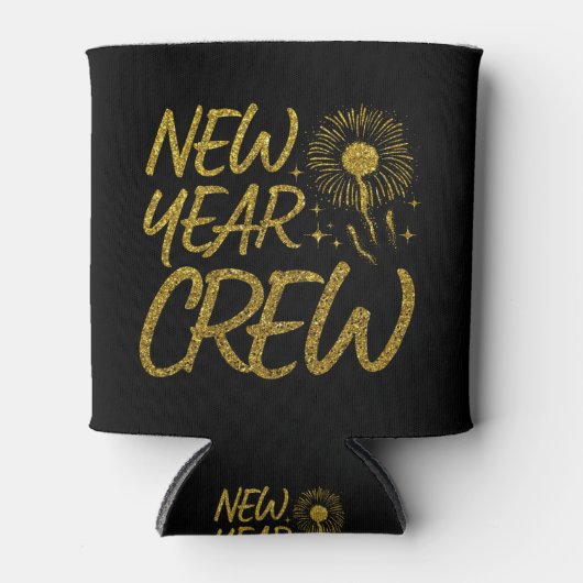 Neujahrs-Crew  Dosenkühler (Vorderseite)