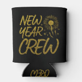 Neujahrs-Crew  Dosenkühler (Rückseite)