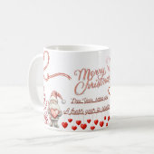 Neujahrs-Glanz-Tasse Kaffeetasse (Vorderseite Links)