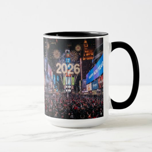 Neujahrs-Männer-Feier-Tasse Tasse (Rechts)