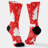 Neujahrs Muster Socken (Gewinkelt)
