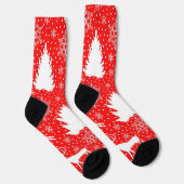 Neujahrs Muster Socken (Rechts)
