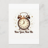 Neujahrs-Neues-Ich-Einladung Einladungspostkarte (Vorderseite)