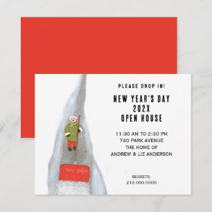 Neujahrs-Open-House-Einladung Einladung