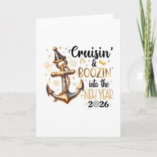 Neujahrs-Outfit 2026 Boozin' Cruisin' 2 Karte
