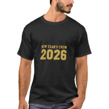 Neujahrs-Party-Crew 2026 T-Shirts