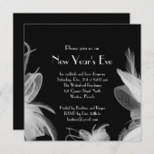 Neujahrs-Party Einladung der 1920er Jahre (Vorne/Hinten)