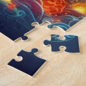 Neujahrs Pferd Puzzle (Seite)