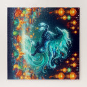 Neujahrs Pferd Puzzle (Horizontal)