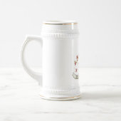Neujahrs Stein Bierglas (Links)