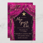 Neujahrsabende in Arabien Einladung (Vorne/Hinten)