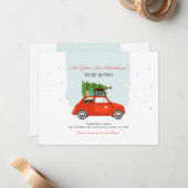 Neujahrsabenteuer Veränderung der Adressenverschie Mitteilungskarte (Vorderseite/Rückseite Beispiel)