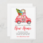 Neujahrsabenteuer Zuhause Weihnachtsfest Ankündigung (Vorne/Hinten)