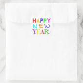 Neujahrsaufkleber Quadratischer Aufkleber (Tasche)