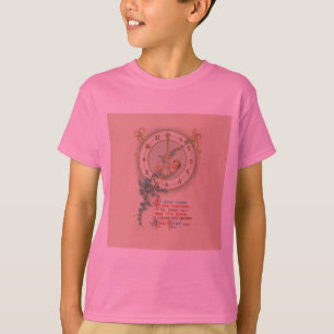 Neujahrsbaby Vintage-Uhr T-Shirt