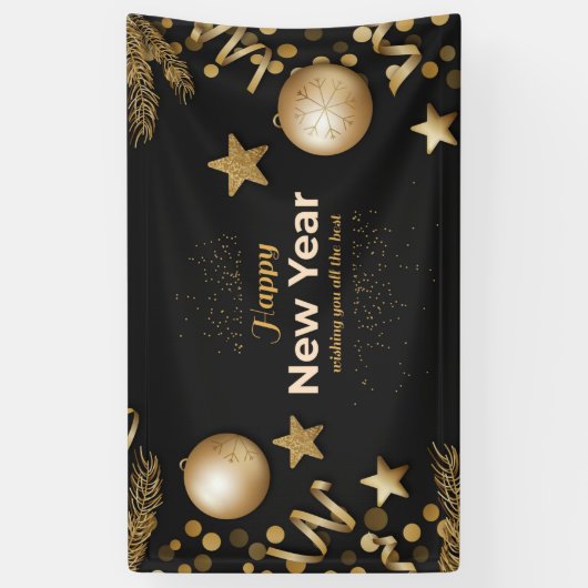 Neujahrsbanner Banner (Vertikal)