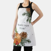 Neujahrsbaum, Mandarinen und Cookies Schürze (InSitu)