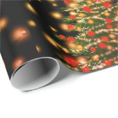 Neujahrsbaum-Wrapper Geschenkpapier (Rolleneckpunkt)