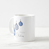 Neujahrsbaumschmuck Kaffeetasse (Vorderseite Links)