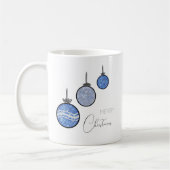 Neujahrsbaumschmuck Kaffeetasse (Links)
