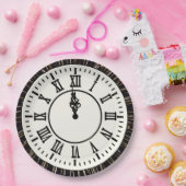 Neujahrsblockade für Feuerwerkskörper Pappteller (Party)