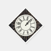 Neujahrsblockade für Feuerwerkskörper Serviette (Ecke)