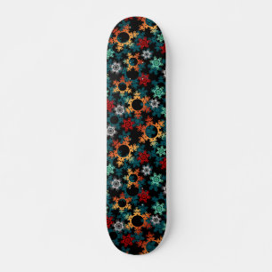Neujahrsdekoration, Weihnachten, Neues Jahr Skateboard