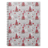 Neujahrsdekoration, Weihnachten Notizblock (Vorderseite)