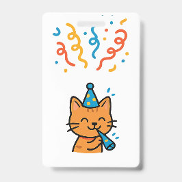 Neujahrseinladung Abzeichen Ausweis