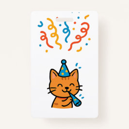 Neujahrseinladung Abzeichen Ausweis