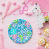 Neujahrsentwurf-Gästebuch Pappteller (Party)