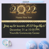 Neujahrsfeier 2022 flyer (Einzeln)