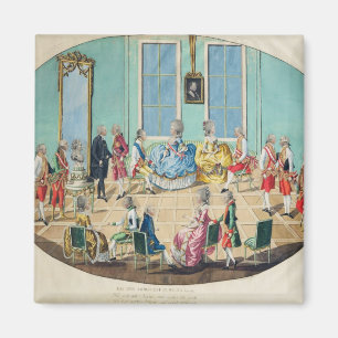 Neujahrsfeier in Wien 1782, 1783 Magnet