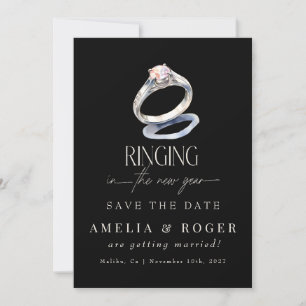 Neujahrsfeier   SAVE THE DATE FOTO Einladung